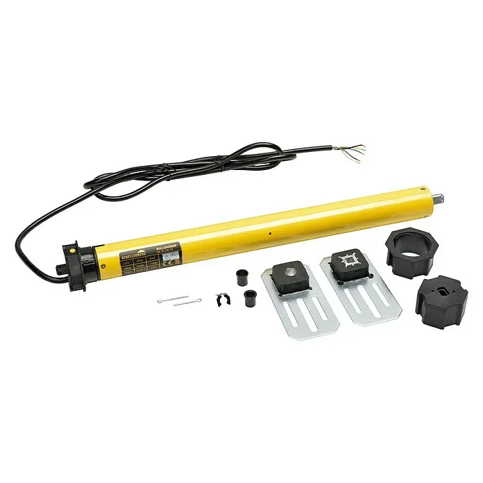 Schellenberg Rohrmotor Maxi Plus 10 - Max. Rollladenfläche: 4,2 m² bei Kunststoffrollläden, Einbaulänge: 555 mm, Zugkraft: 20 kg