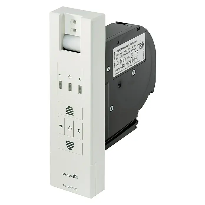 Schellenberg Rollladen-Gurtwickler Rollo Drive 65 Standard - Zugkraft: 45 kg, Gurtbreite: 21 mm - 23 mm, Unterputz