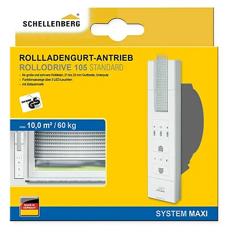 Schellenberg  Rollladen-Gurtwickler Rollo Drive 105 Standard