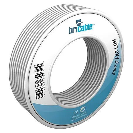 Bricable  Cable de altavoz HIFI 1,5