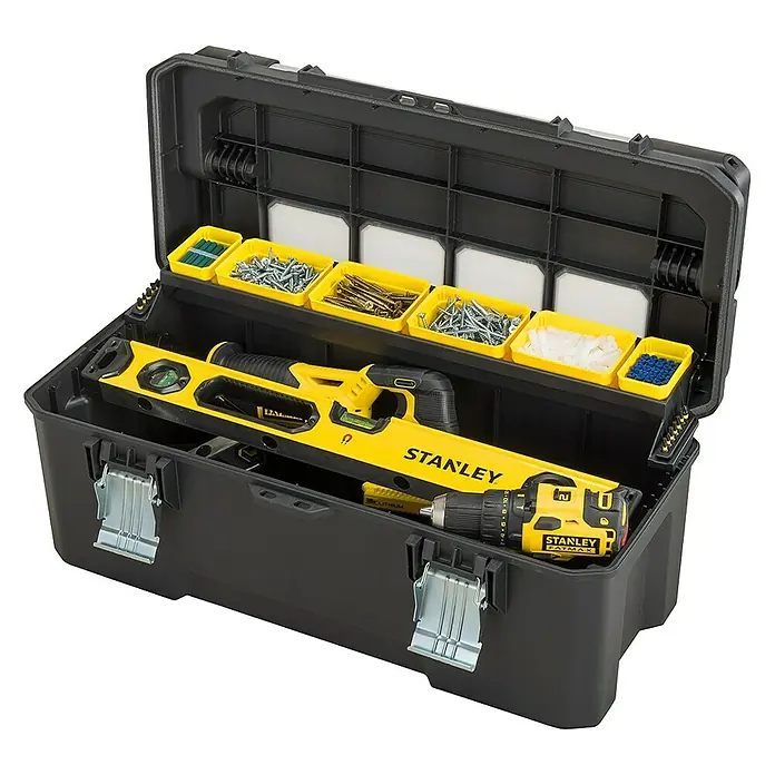 Stanley FatMax Caja de herramientas Pro Cantilever - Plástico, Capacidad: 39 l, 26''