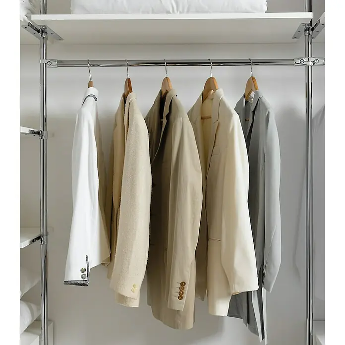 Easy Connect Kleiderstangen-Set - Passend für: Easy Connect Regalsystem, 1.100 mm - Stimmungsaufnahme