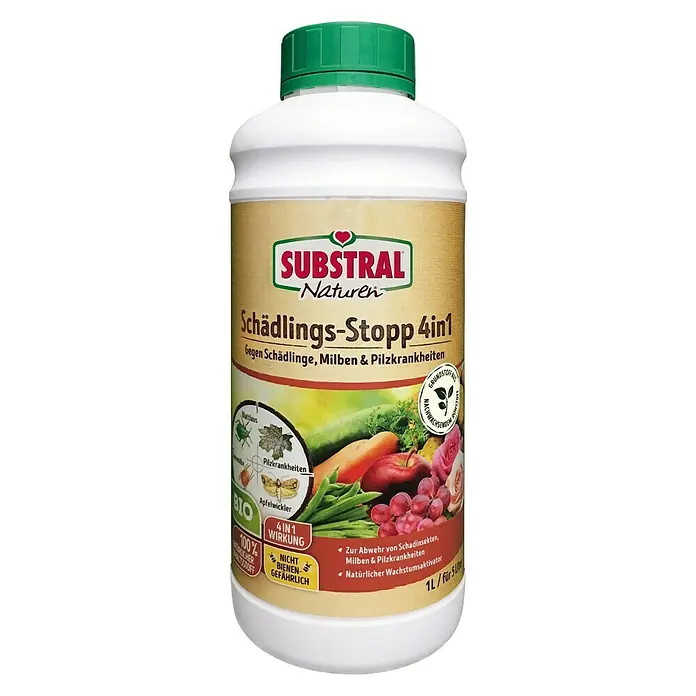 Substral Naturen Grundstoff 4in1 - 1 l - Vorderansicht
