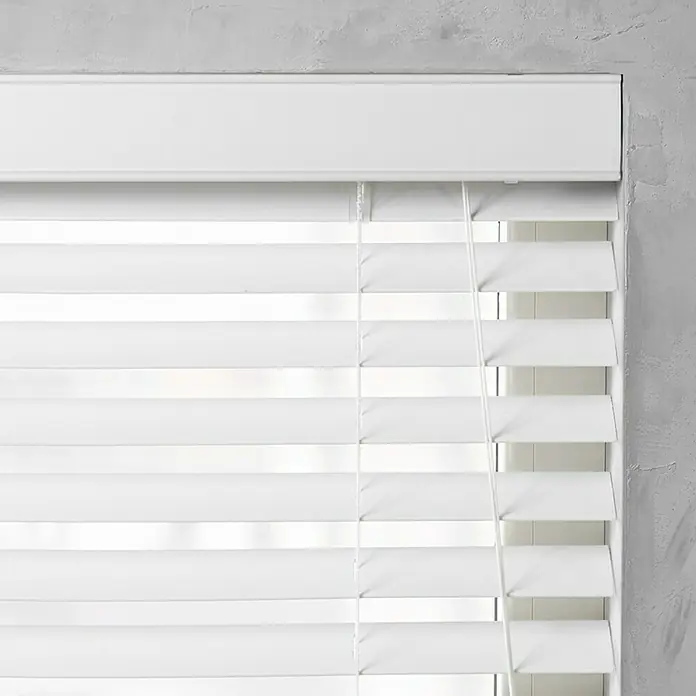 Jalousie - B x H: 60 x 240 cm, Weiß - Detailaufnahme