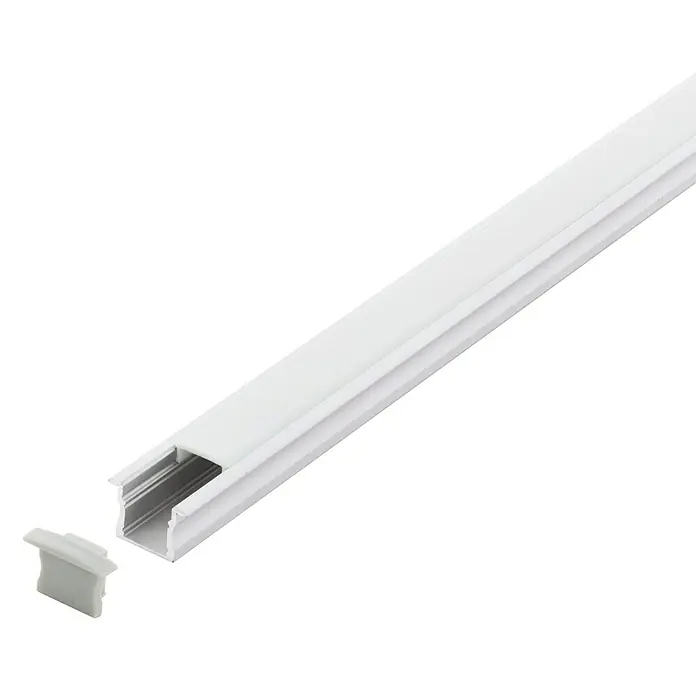 Eglo Profil Recessed Profile 2 - 100 x 2,3 x 1,5 cm, Weiß, Aluminium - Vorderansicht