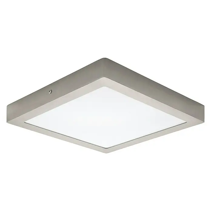 Eglo Led-plafondlamp Fueva - 24 W, l x b x h: 30 x 30 x 4 cm, Neutraal wit - Vooraanzicht