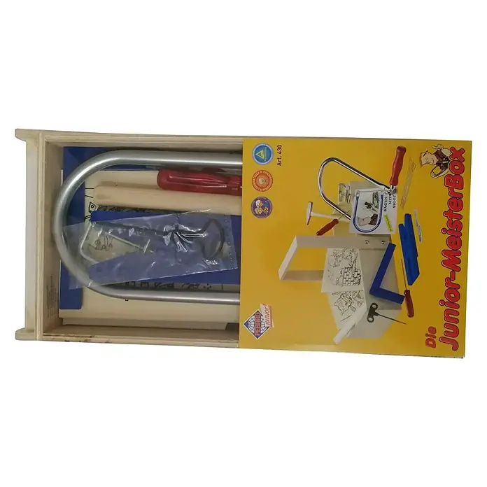 Pebaro Laubsäge-Set Junior Meisterbox - 13 -tlg.