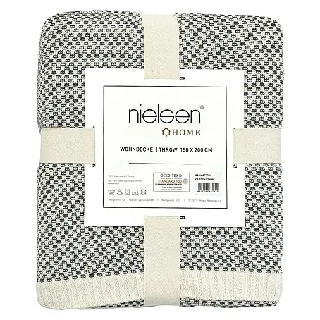 Nielsen  Plaid Kuscheldecke Akira
