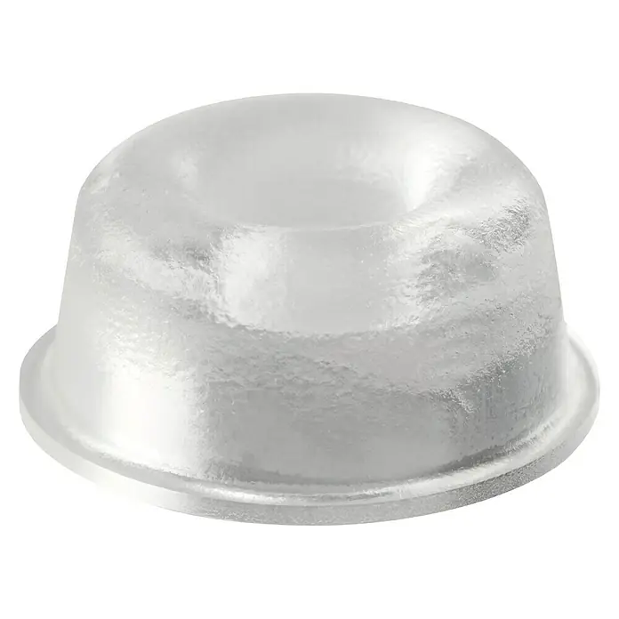 Türpuffer 3 Stk., selbstklebend - Ø x H: 22 x 10 mm, Transparent, Inhalt: 3 Stk. - Rechte Seitenansicht