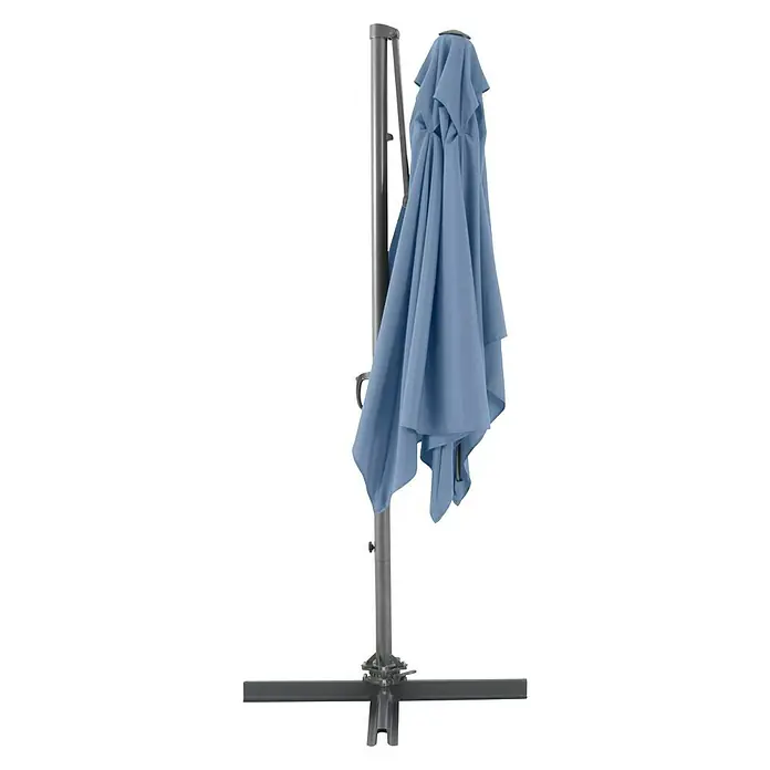 Sunfun Ampelschirm Florenz - Blau, 200 x 250 cm