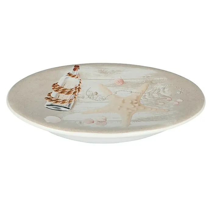 Venus Sealife Seifenschale - Keramik, Beige/Weiß