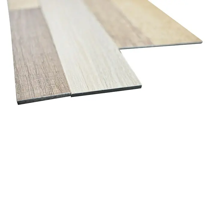 Selbstklebemosaik SAM 4WVHH - 15,2 x 60 cm, Metall, Hellbraun - Detailaufnahme