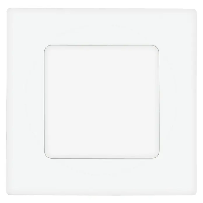 Eglo LED-Einbauleuchte Fueva 1 - 2,7 W, Weiß, L x B: 8,5 x 8,5 cm - Vorderansicht