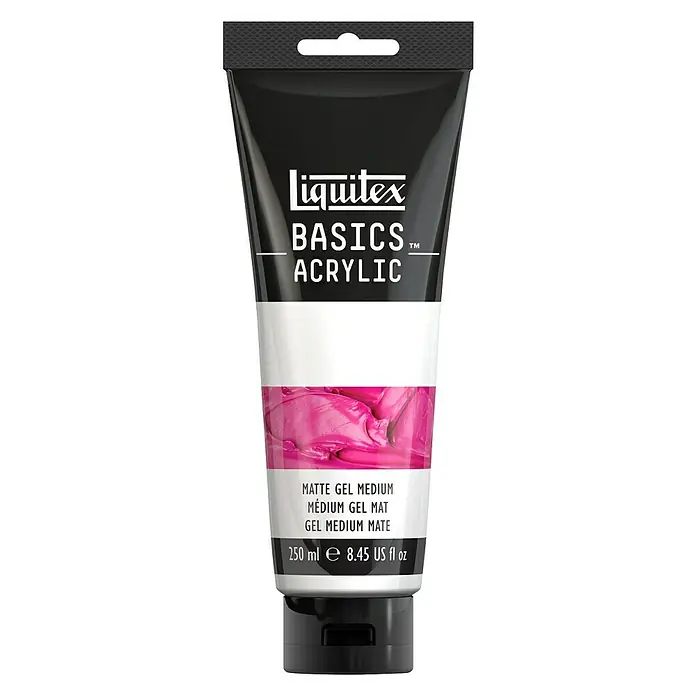 Liquitex Basics Sredstvo za efekt - Prozirno, Mat, 250 ml - Pogled sprijeda