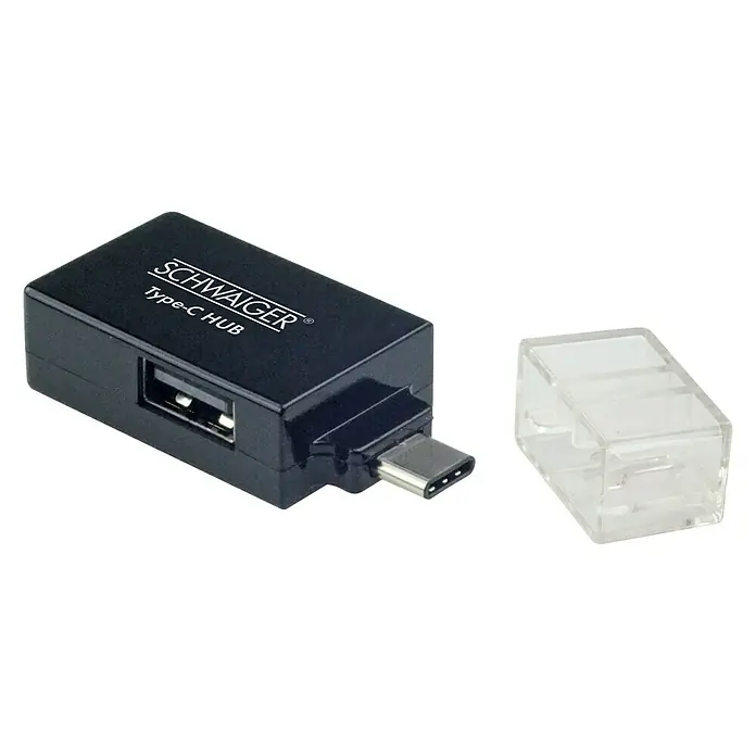 Schwaiger Adapter - Crne boje - Pogled sprijeda
