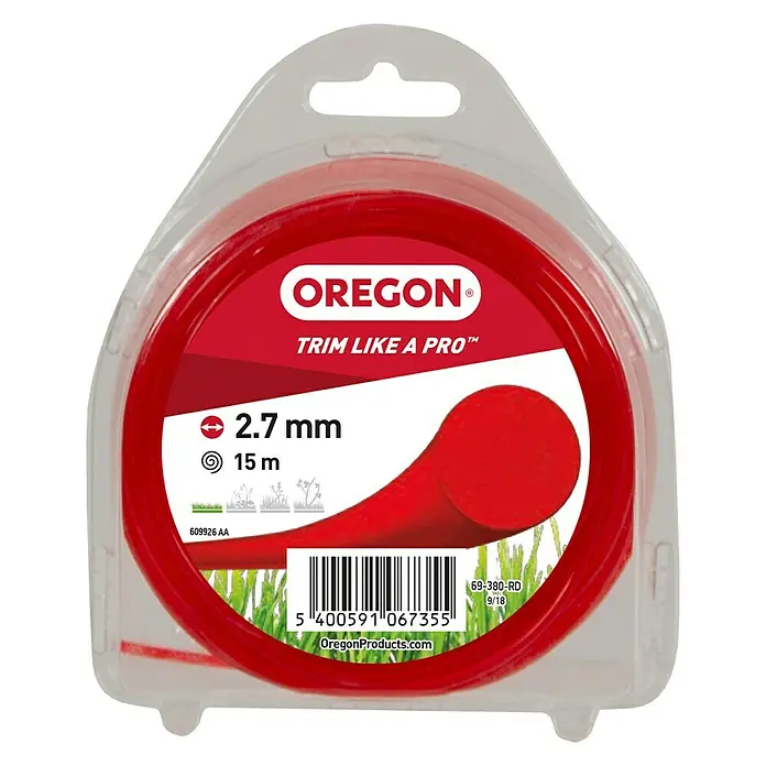 Oregon Trimmerfaden Coloured Line - Fadenlänge: 15 m, Fadenstärke: 2,7 mm - Vorderansicht