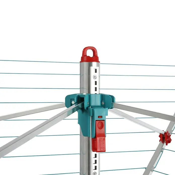 Blome Wäschespinne Easy - Belastbarkeit: 4 Waschmaschinenfüllungen, Länge Wäscheleine: 50 m, Durchmesser offen: 2,64 m