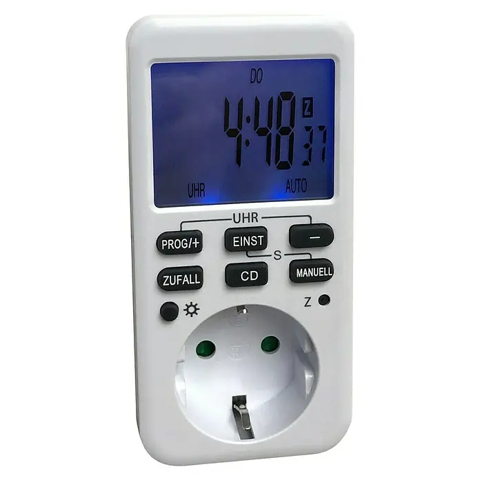 Voltomat Zeitschaltuhr - Digital, Weiß, Max. Anschlussleistung: 3.600 W