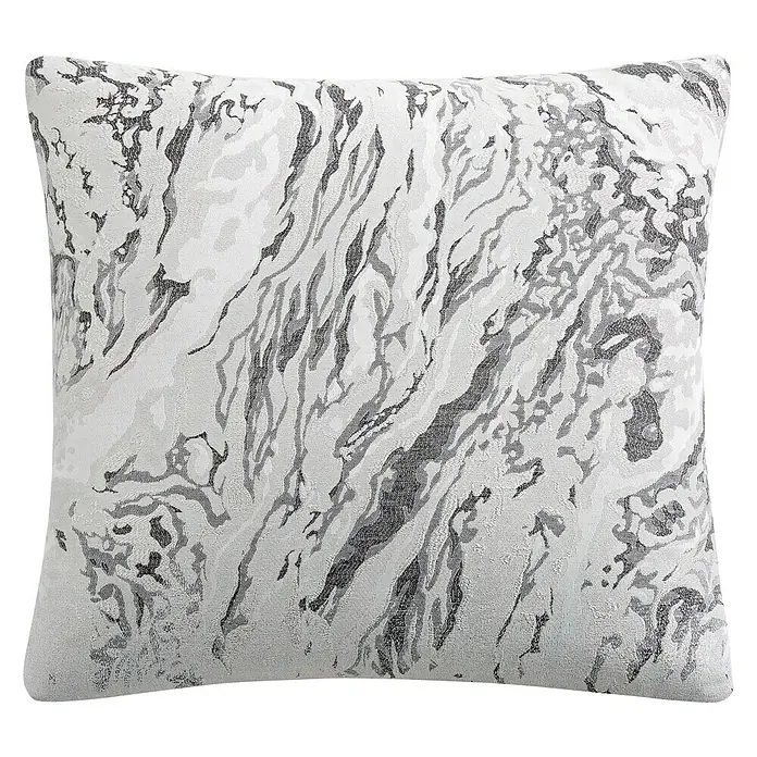 Cojín Monika - Gris, 55 x 55 cm, 50 % algodón, 50 % poliéster