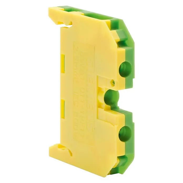 Siemens Borne de terminal tierra - 2,5 mm², Amarillo/Verde, 6 ud.