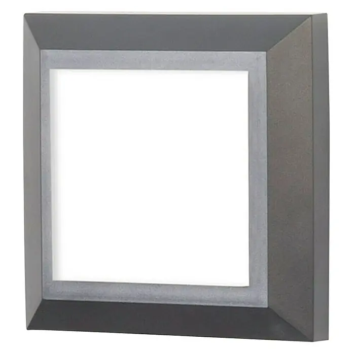 Forlight Aplique exterior LED Grove - 2 W, 3,8 x 12,5 x 12,5 cm, Antracita, IP65