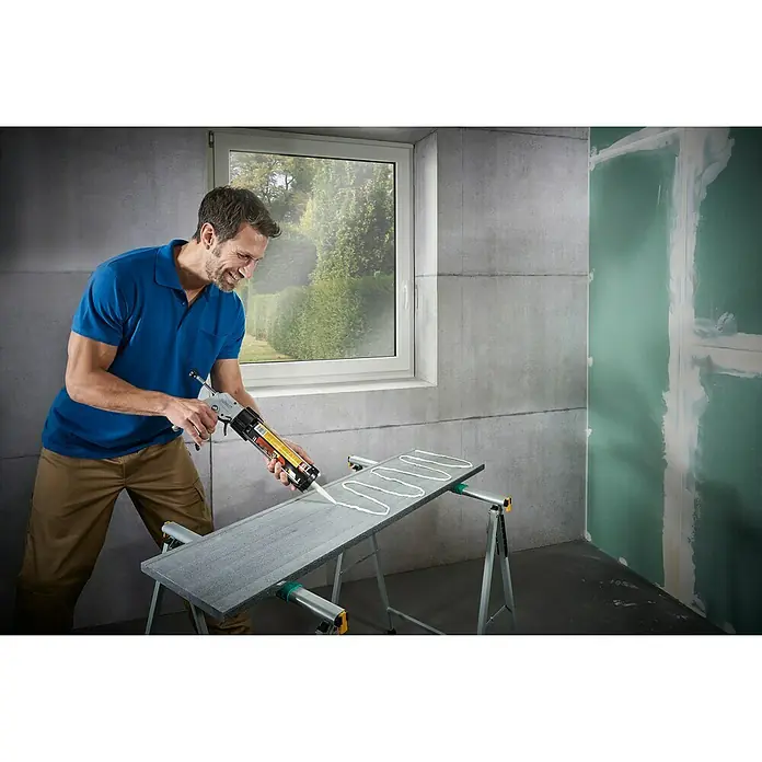 Wolfcraft Kartuschenpresse MG 611 - Geeignet für: Acryl - Anwendungsbeispiel