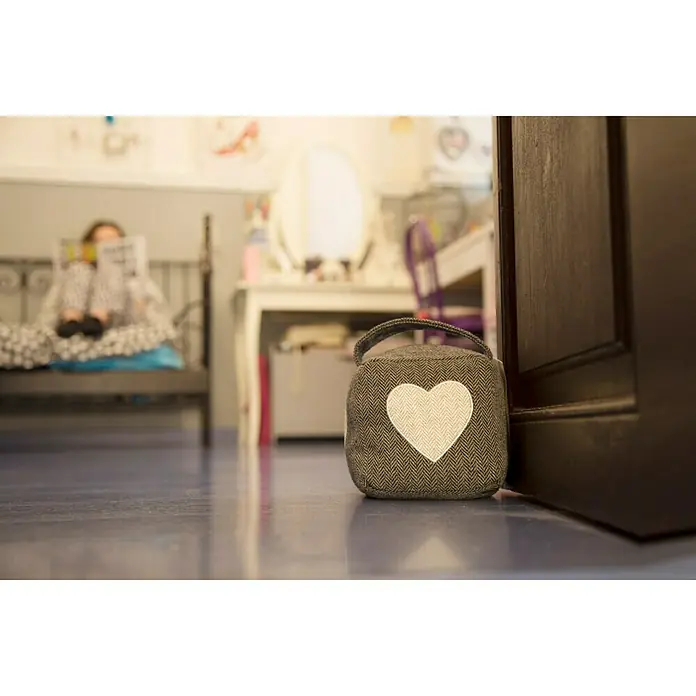 Rei Tope de puerta Cubo - Textil