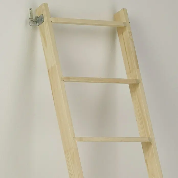 Star Stairs Hochbettleiter - Holz, Anzahl Stufen: 8 Stk., 205 cm - Detailaufnahme