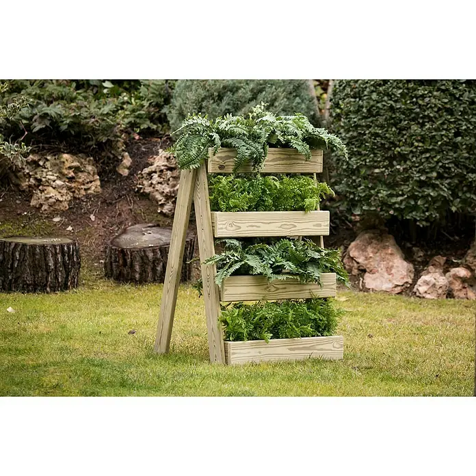 Huerto vertical isleta 4 bandejas - 28 l