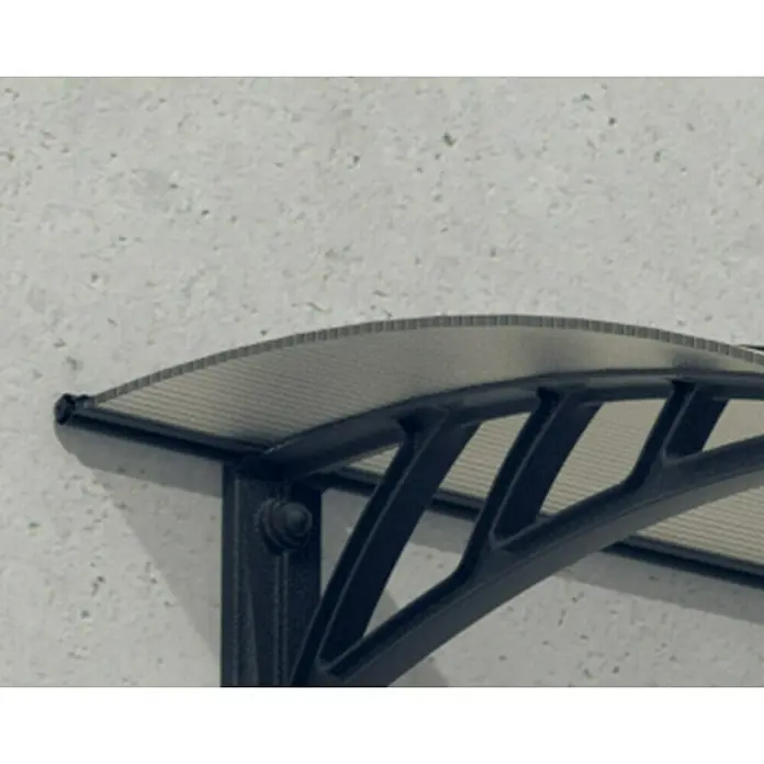 Palram – Canopia Nadstrešnica Apus - 1.190 x 760 x 250 mm, Boja nosača: Antracit siva