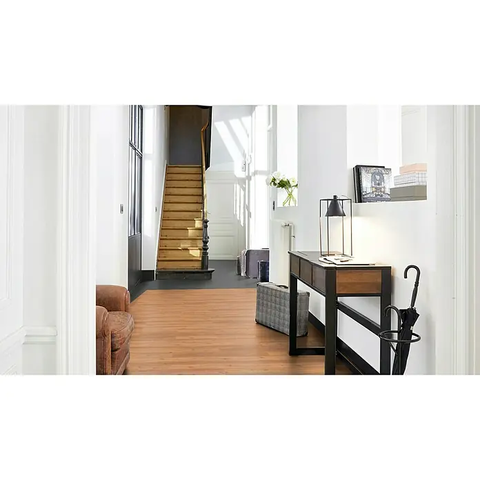 Tarkett Suelo de vinilo Starfloor click 20 Soft Oak Natural - 1,22 m x 18,3 cm x 3,2 mm, Efecto madera