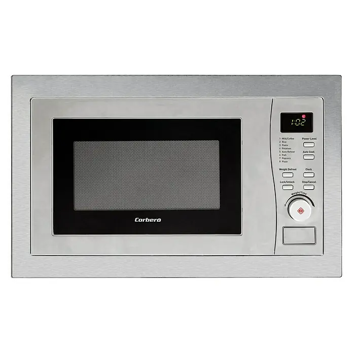 Corberó Microondas empotrado integrado CMICPG120 - 700 W, 20 l