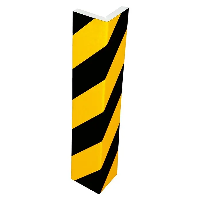 Banda de gomaespuma para esquinas 09-0902 - L x An: 40 x 7,5 cm, Amarillo/Negro