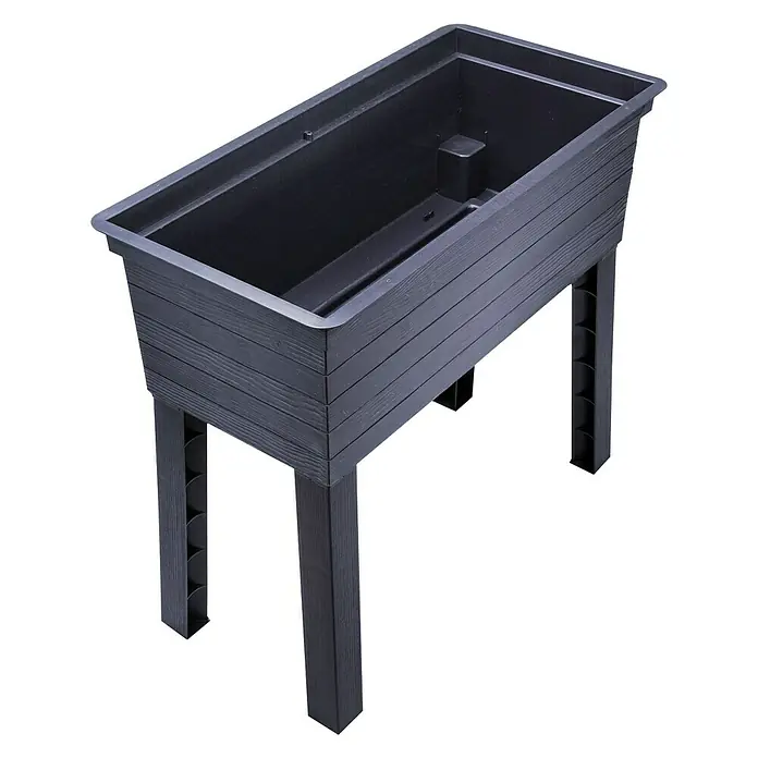 Garantia Urban Hochbeet - 75 x 37 x 65 cm, Kunststoff - Rechte Seitenansicht