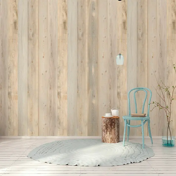 Grosfillex Revestimiento de pared Element 3D Nordic - L x An: 260 x 37,5 cm, Estructurado