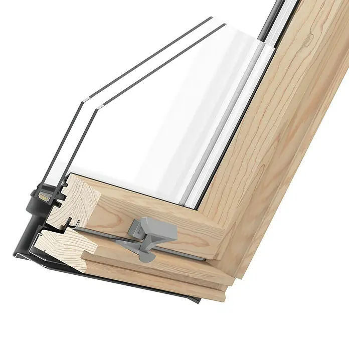Solid Elements Krovni prozor Basic - 55 x 78 cm - Detaljan prikaz
