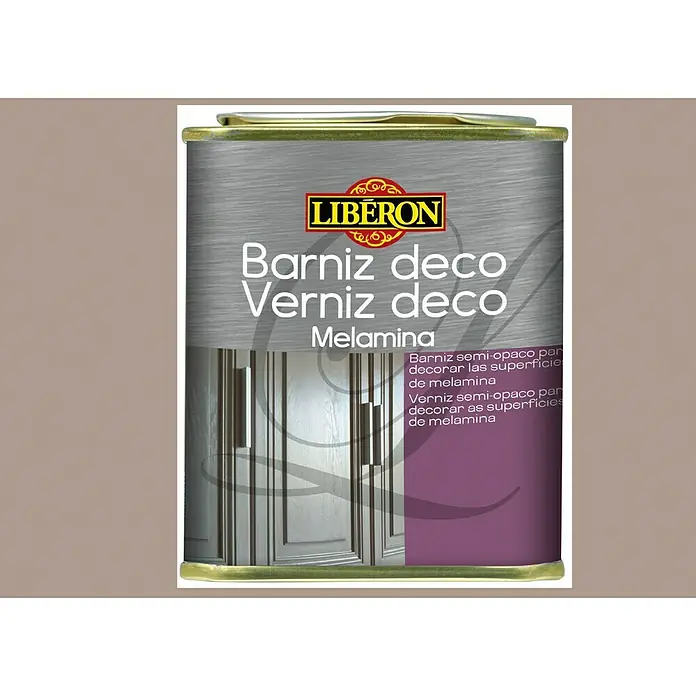 Libéron Barniz Deco melamina - Almendra, 250 ml, Satinado