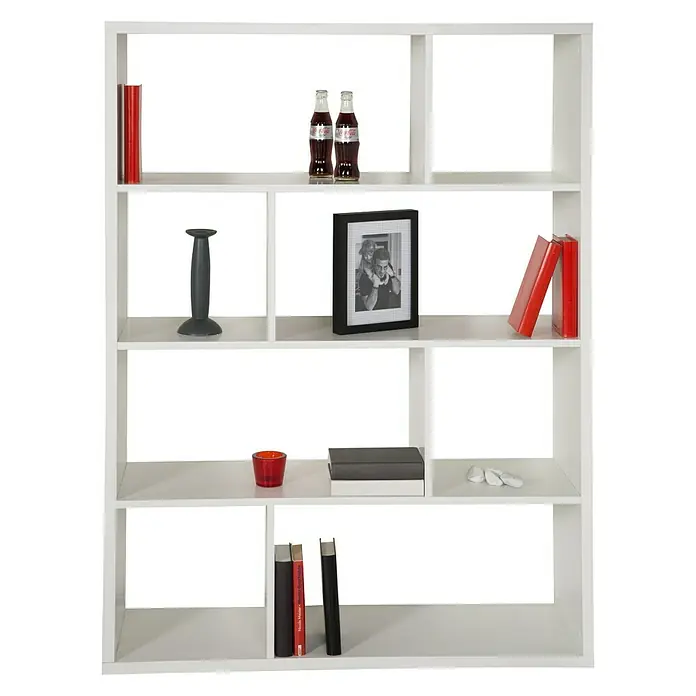 Phönix Toronto Regal - L x B x H: 32,5 x 105 x 139 cm, Weiß - Vorderansicht