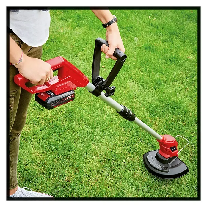 Einhell Power X-Change Akku-Rasentrimmer GC-CT 18/24 Li-Solo - 18 V, Li-Ionen, Ohne Akku, Schnittbreite: 24 cm - Anwendungsbeispiel