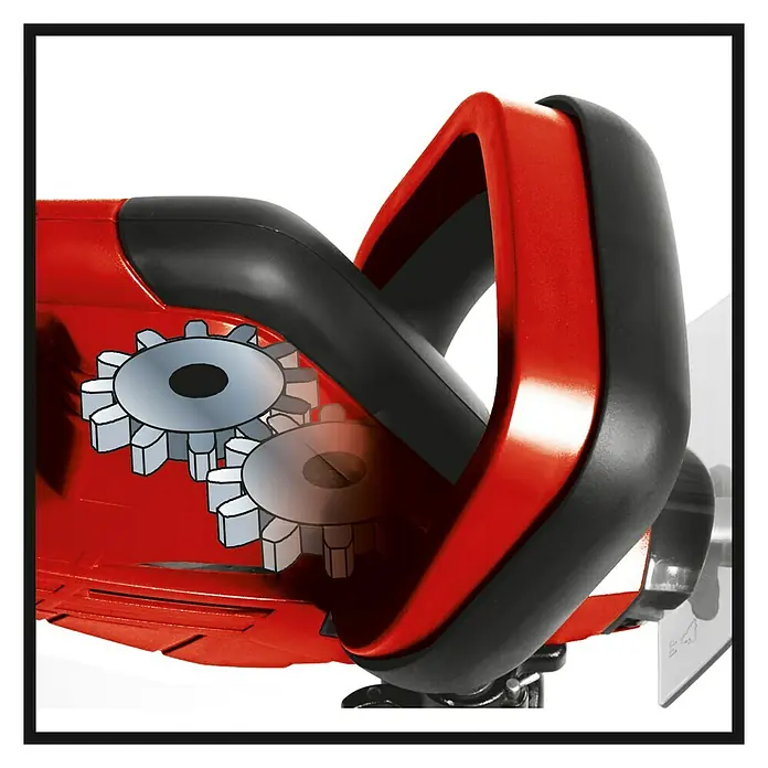 Einhell Power X-Change Akku-Heckenschere GE-CH 1846 Li Kit - 18 V, Li-Ionen, 2 Ah, 1 Akku, Schnittlänge: 46 cm - Detailaufnahme