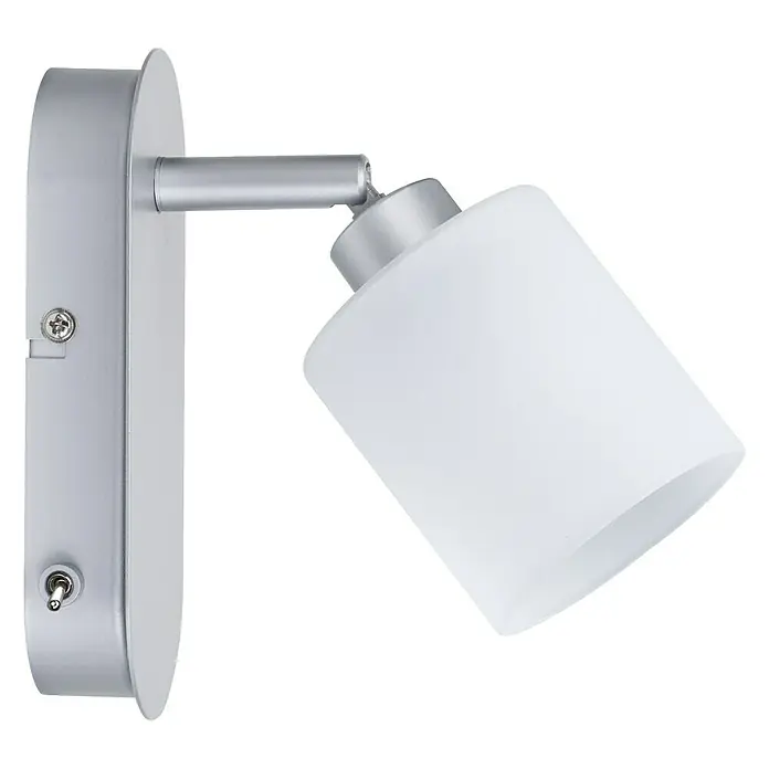 Paulmann DecoSystems Pantalla de lámpara Zyli - Diámetro: 7 cm, Blanco, Vidrio, Forma: Redonda - Foto ambiente