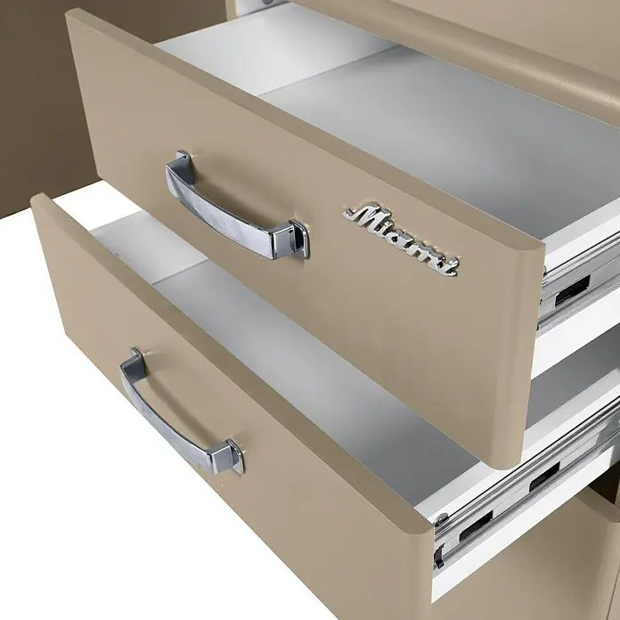 Phönix Miami Schreibtisch - L x B x H: 150 x 70 x 74 cm, Taupe - Detailaufnahme
