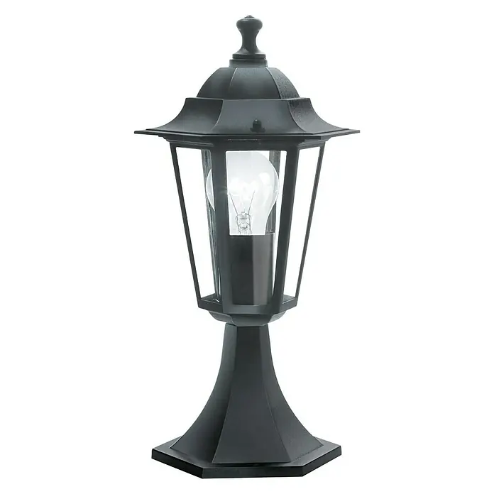 Eglo Laterna 4 Außenleuchte Laterna 4 - 60 W, Schwarz, Ø x H: 19,5 x 38,5 cm