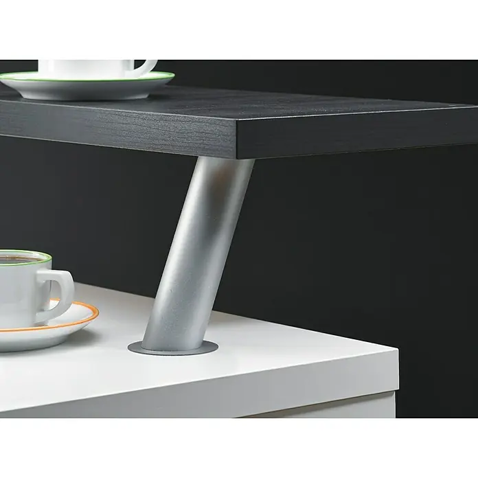 Hettich Thekenkonsole - L x B x H: 165 x 40 x 40 mm, Traglast: 15 kg, Grau