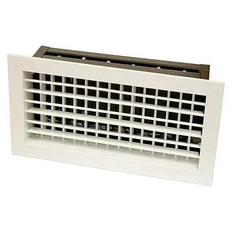 Reja de ventilación con registro