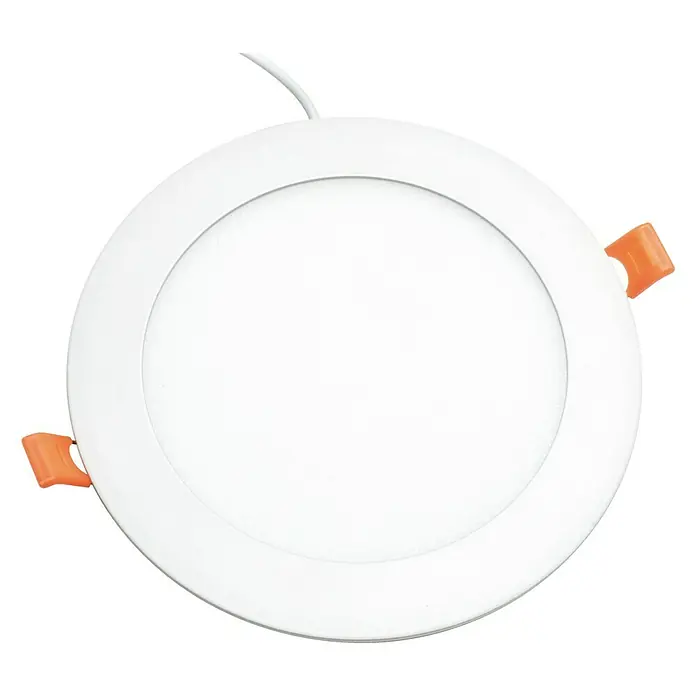 Alverlamp Downlight LED empotrable redondo Blanco - 18 W, Ø x Al: 22,5 x 2 cm, Blanco, Blanco cálido
