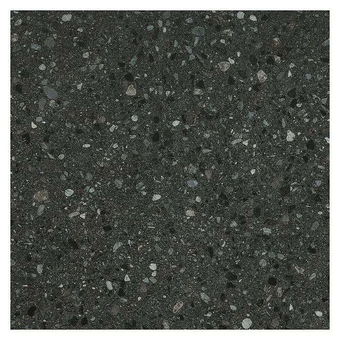 Resopal Premium Küchenarbeitsplatte nach Maß - Terrazzo Torino, Max. Zuschnittsmaß: 410 cm, Stärke: 3,8 cm, Breite: 63,5 cm - Ansicht von oben