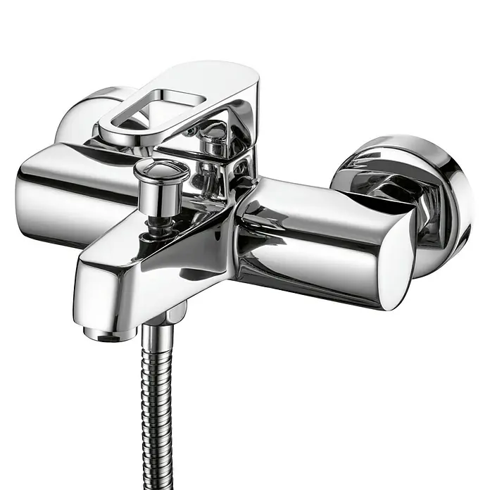 Cosmobath Markham Grifo monomando de bañera - Cromo, Brillante