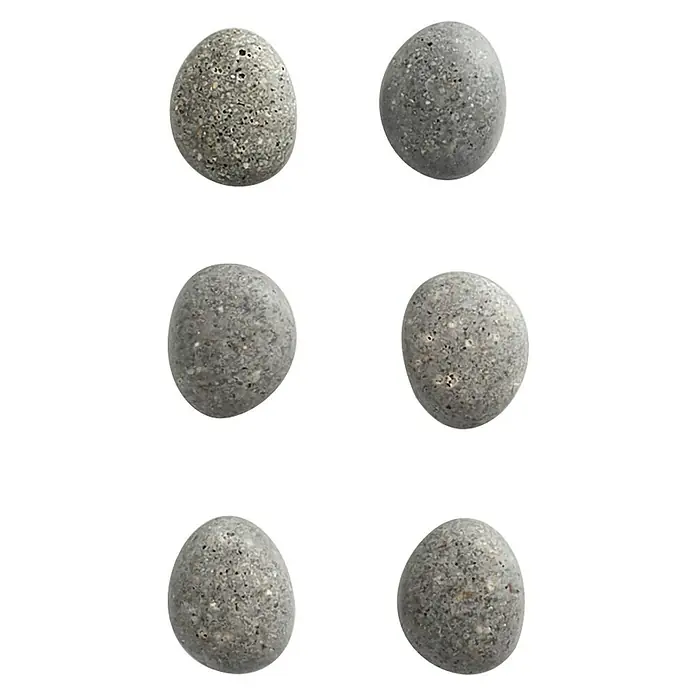 Zeller Present Magnet-Set Stone - 6 -tlg., L x B: 2,1 x 1,8 cm - Rechte Seitenansicht