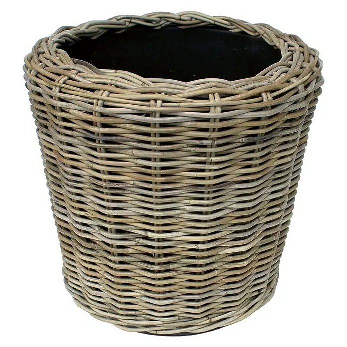 Van der Leeden Plantenpot - Naturel/grijs, Ø x h: 45 x 49 cm